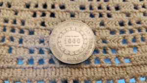 1.000 Réis - Prata (1861)
